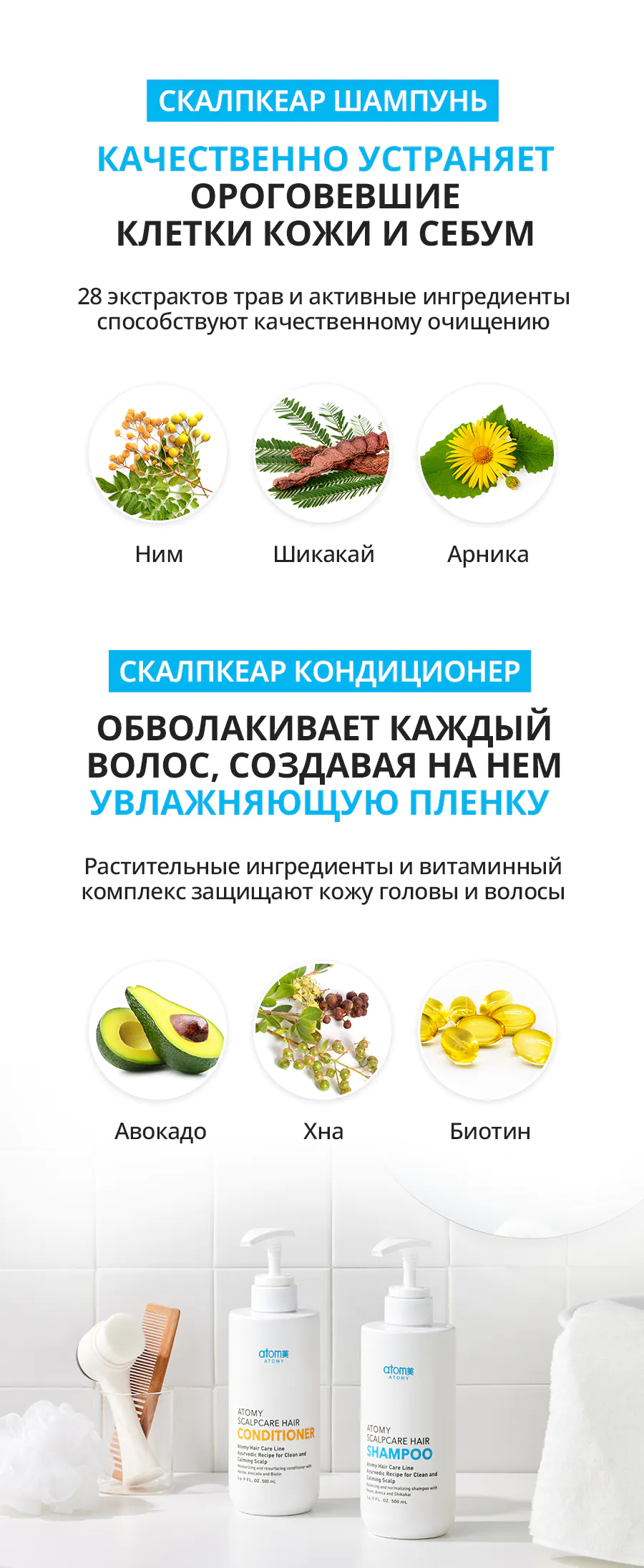 Атоми Скалпкеар Набор